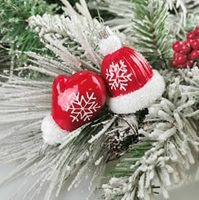 håndlavede julekugler figurer i glas